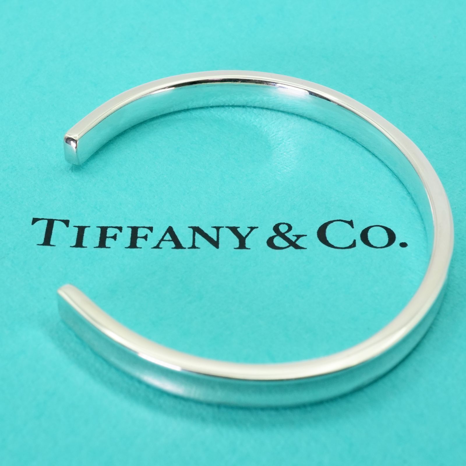Tiffany ティファニー 1837 チタン カフ ナロー バングル ティファニー シルバー チタン 1837 バングル ブレスレット カフ