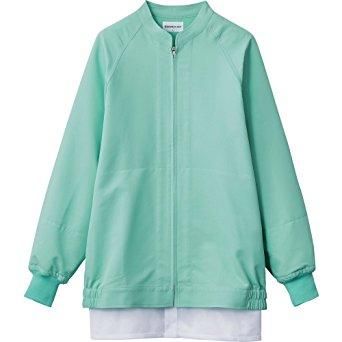2営業日で発送 サンペックス 男女兼用長袖ジャンパー グリーン SS VP526-SS 1着
