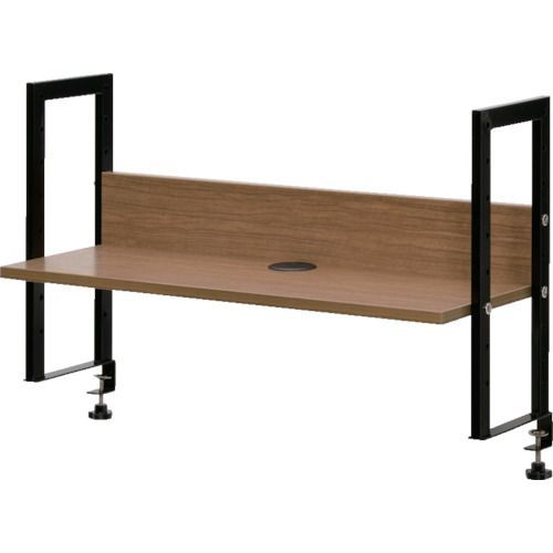 アールエフヤマカワ ワーキングデスク上置棚Ｗ８００ ウォルナット