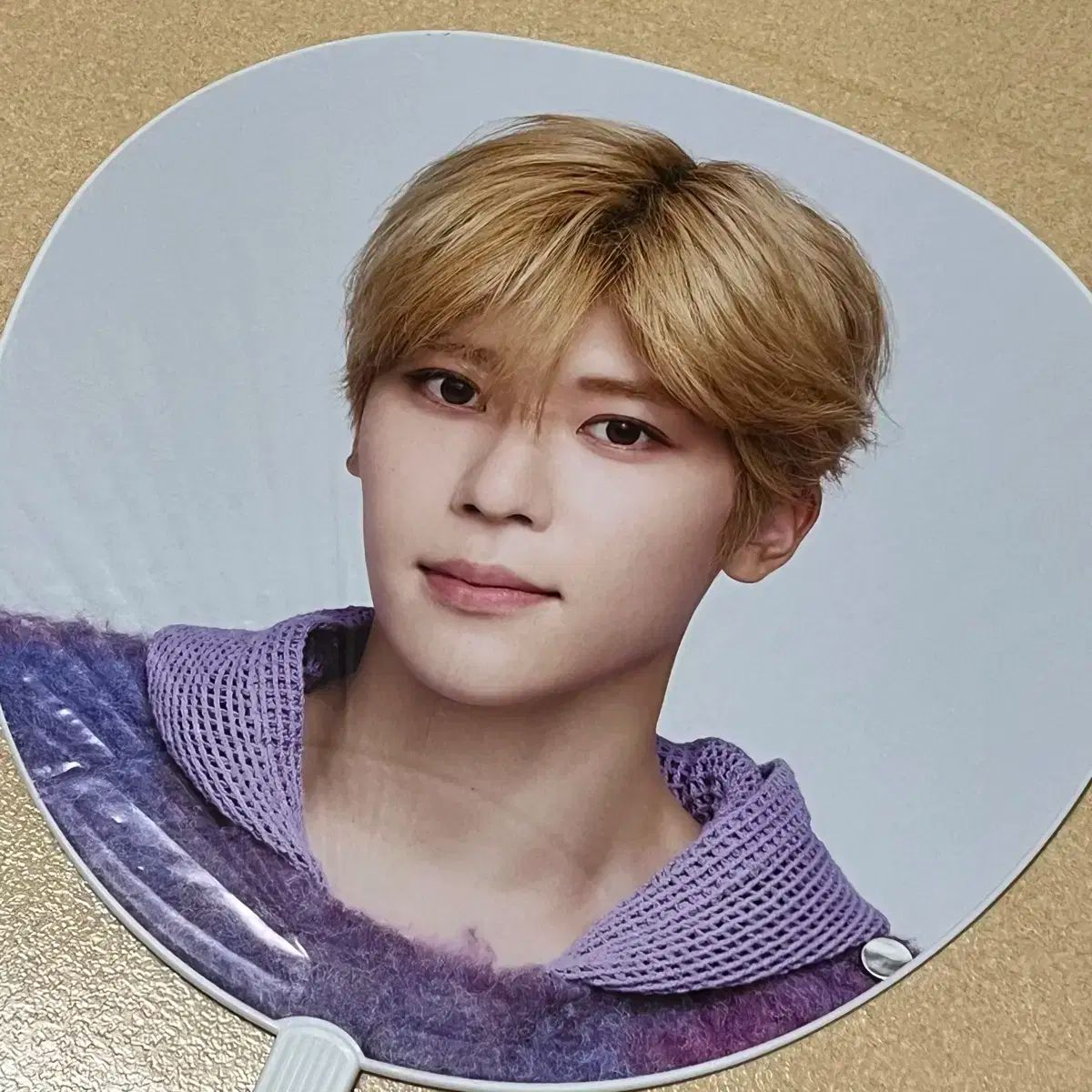 NCT WISH シオン うちわ　公式 log in NCTWISH SION シオン LOGin うちわ - メルカリ