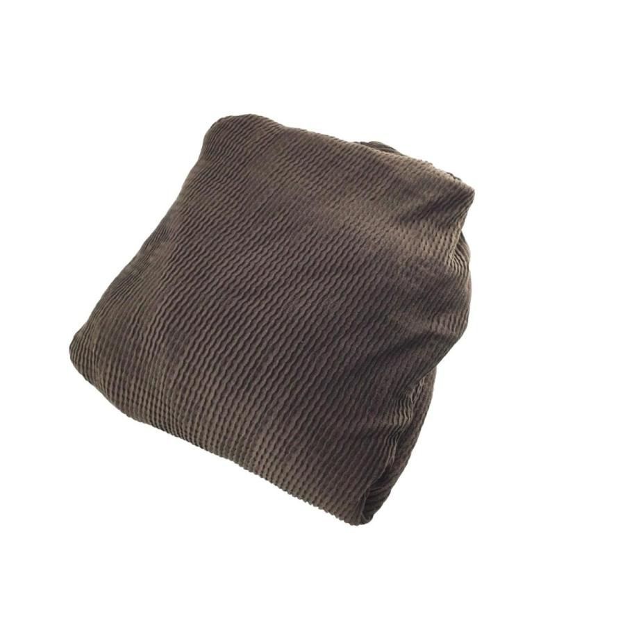 肘あり ソファーカバー ジャガード織り ストレッチ素材 Lサイズ 3人掛け 幅170～200cm ブラウン系