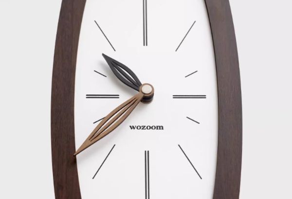 壁掛け時計 掛け時計 北欧 ウォールクロック 掛時計 時計 壁掛け アンティーク レトロ おしゃれ 静音 モダン かわいい カフェ風 ギフト 木製 木 大きい 音がしない 寝室 ヴィンテージ 楕円 オーバル NEXPOTALLINN_EU