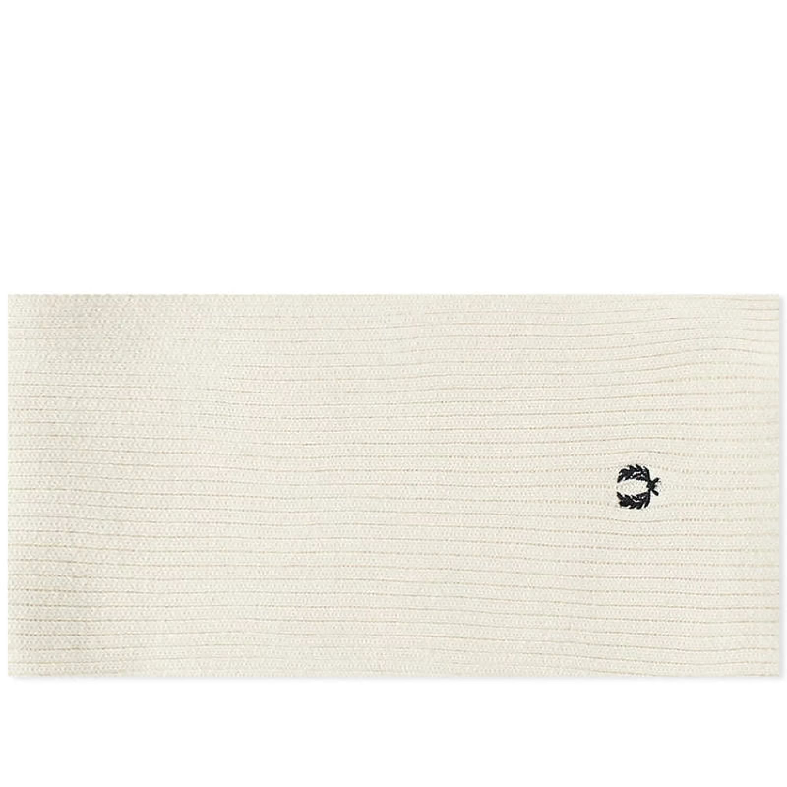 新品】FRED PERRY RIBBED SCARF ツートーン リブマフラー - White.inc