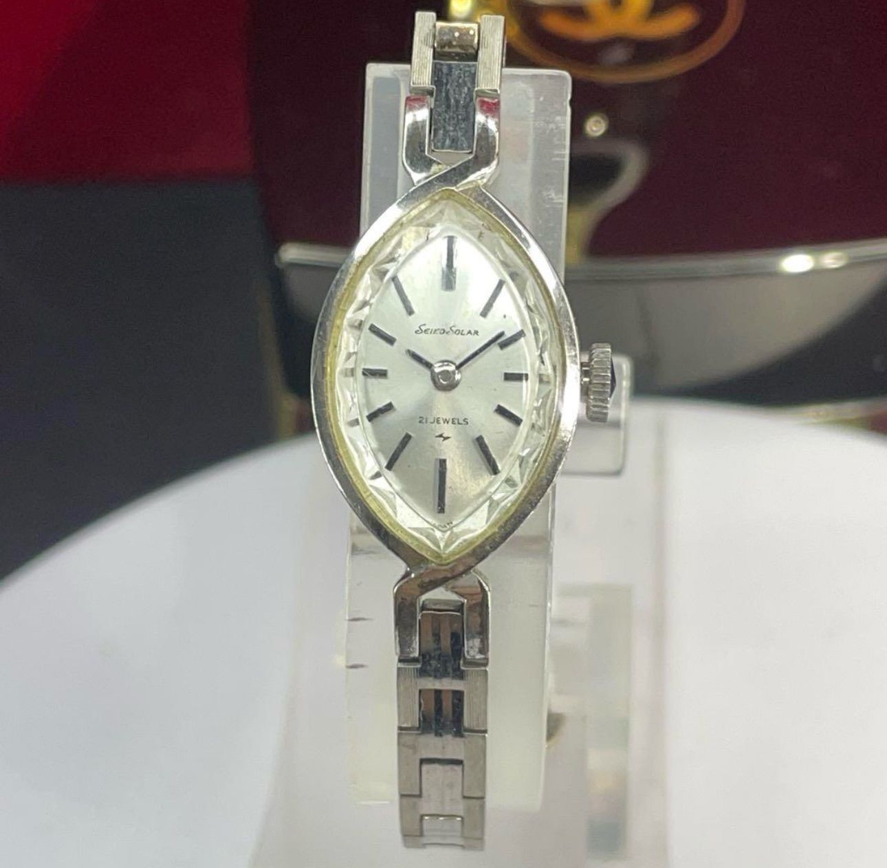 50s WGP SEIKO SOLAR 純正ブレス 手巻 日本製 腕時計 - メルカリ