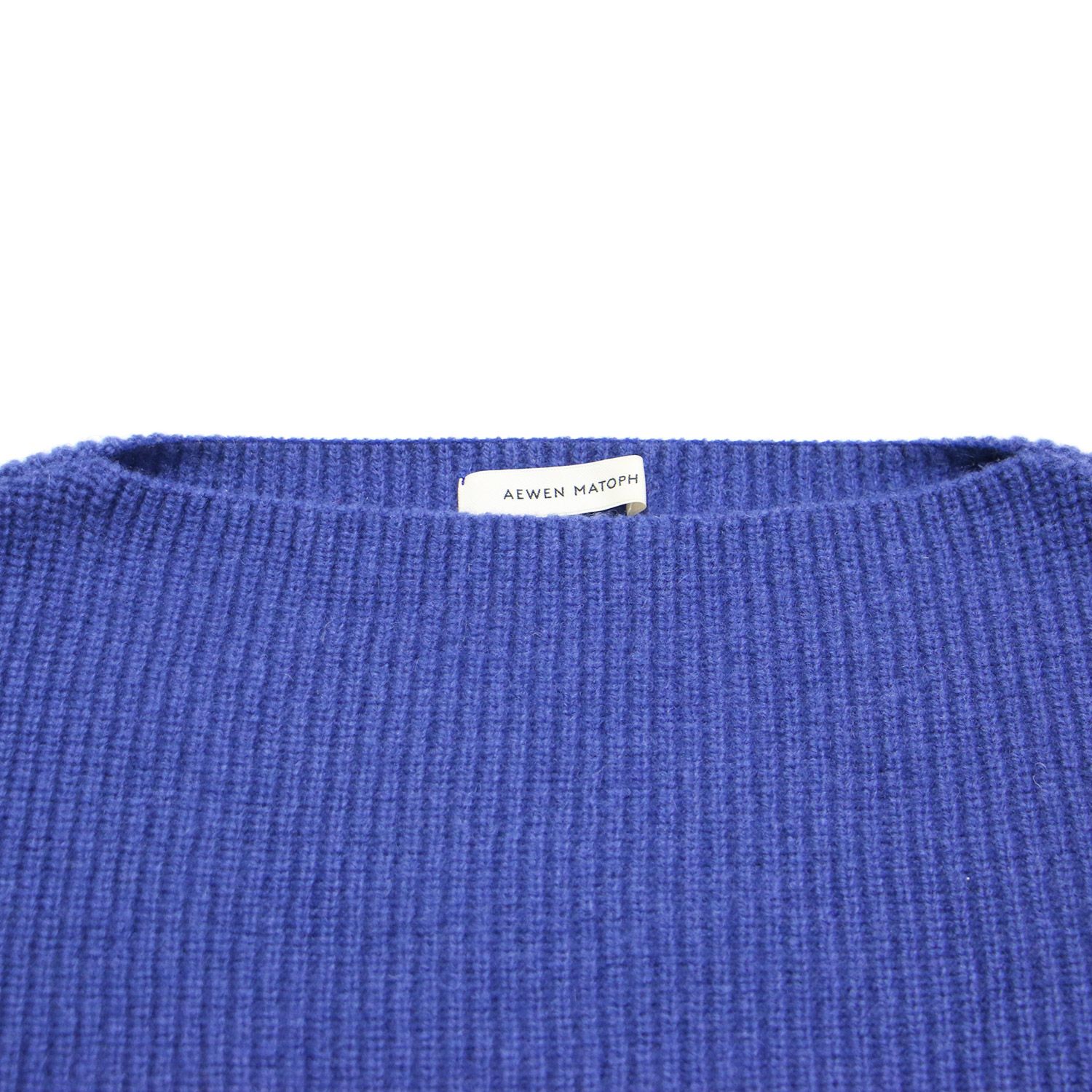 AEWEN MATOPH イウエン マトフ ニット ブルー サイズ:FREE | ウール  