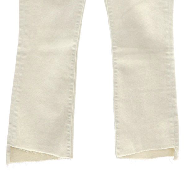 マザー mother INSIDER CROP STEP FRAY デニムパンツ ジーンズ 