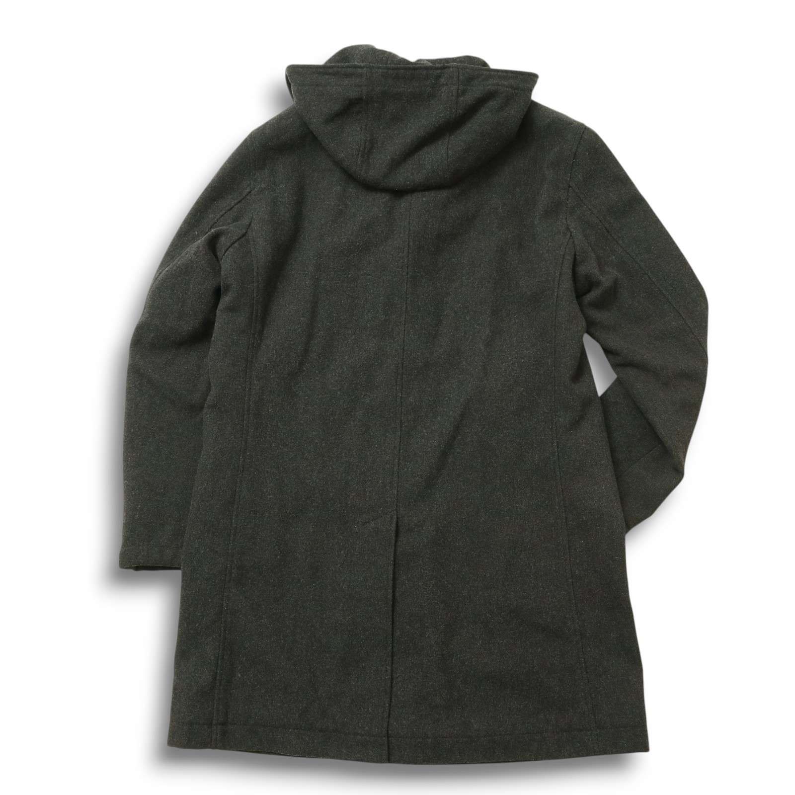 ESSENTIAL GARMENT メンズビギ 秋冬 中綿☆ フーディー ウール ジップ 