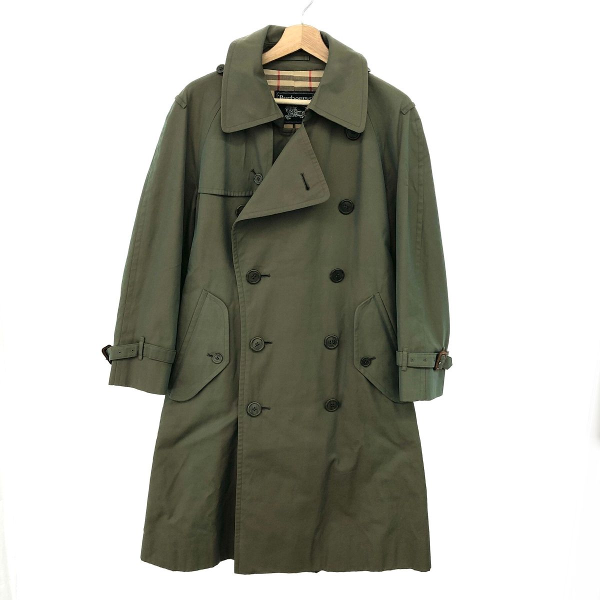 Burberry s バーバリーズ トレンチ コート サイズ S カーキ メンズ 241005005424
