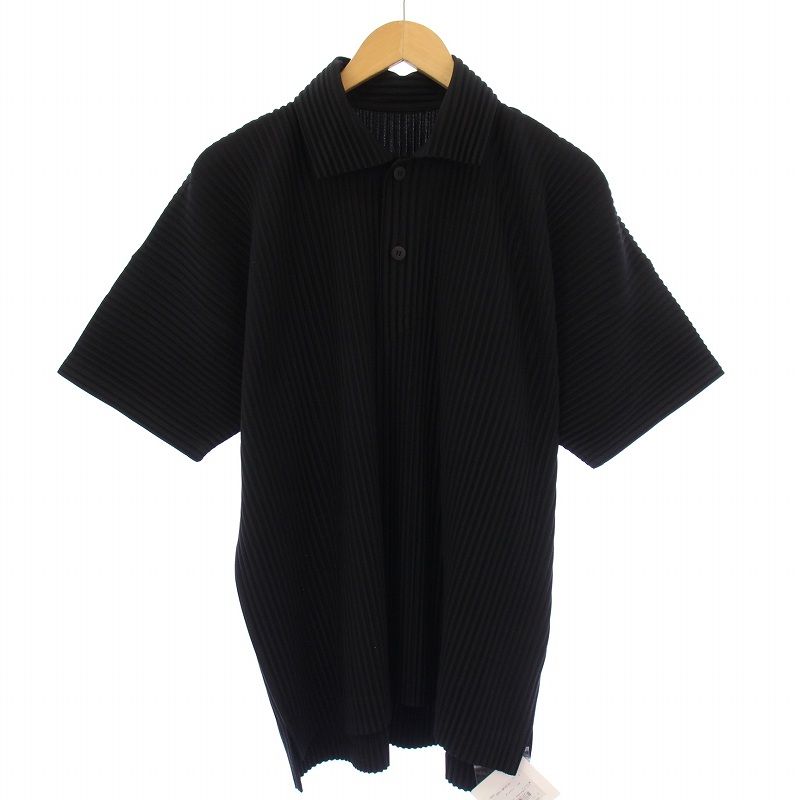 希少 im ISSEY MIYAKE イッセイミヤケ ボーダー 半袖 ポロシャツ ISSEY MIYAKE im product ボーダーポロシャツ - メルカリ