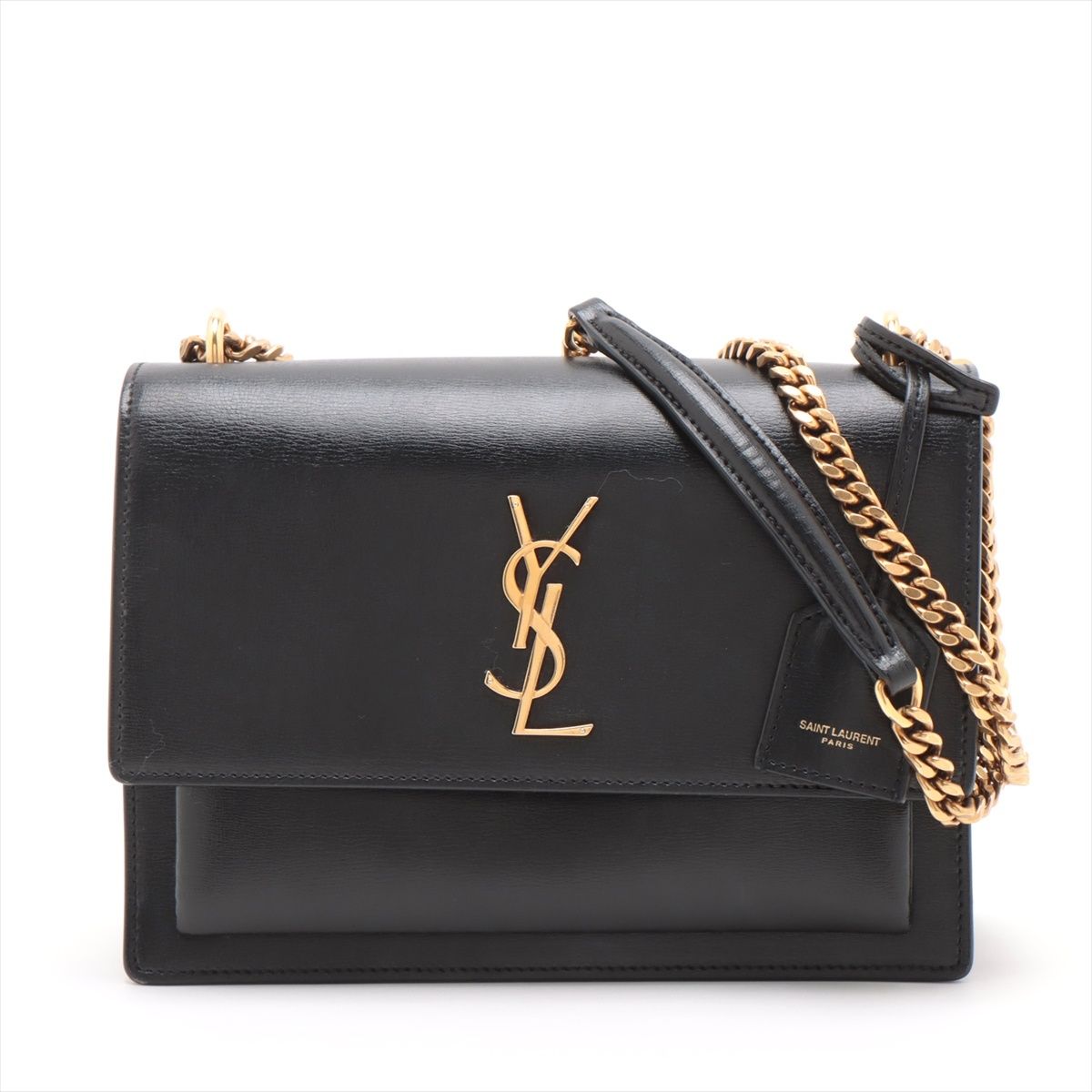 YSL/イヴ サンローラン パリ サンセット レザー チェーンショルダー