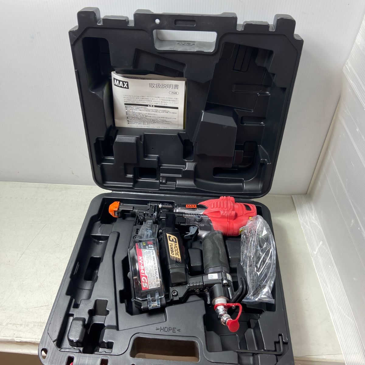 ΦΦMAX マックス エアツール ねじ打ち機 HV-R41G5 ブラック