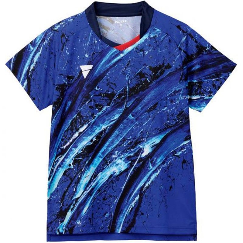 victas ヴィクタス V-OGS418 タッキュウゲームシャツ 512406-5000 ブルー