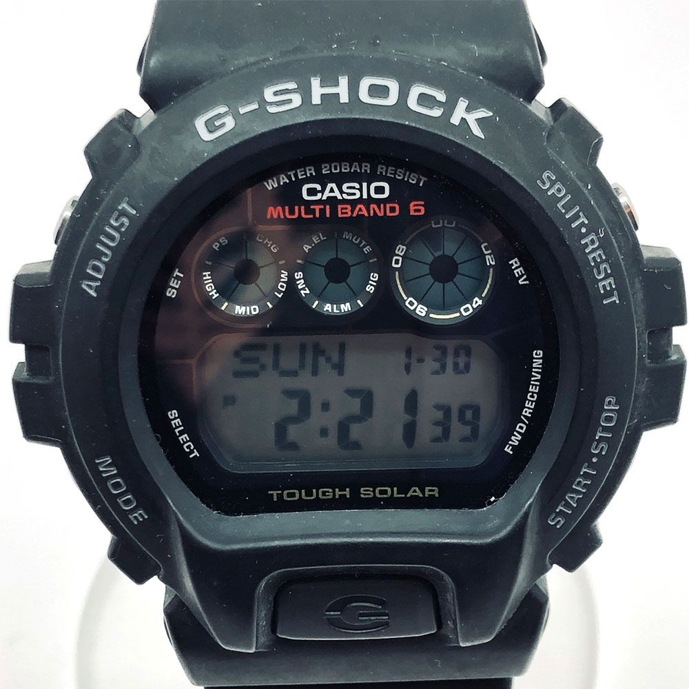 CASIO　カシオ　G-SHOCK　GW-6900　デジタル　腕時計　ブラック　※中古　【津山店】