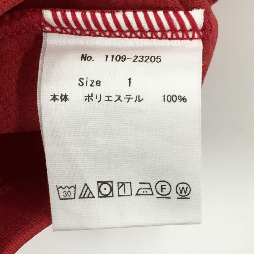 CPG 長袖ハイネックシャツ レッド シリコンロゴ レディース 1 S ゴルフウェア CPG LLC-HASEGAWATOSO_COM