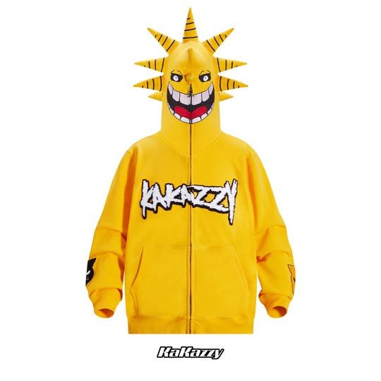 KaKazzy】ソウルイーター フルジップ パーカー 男女着用可 ユニ