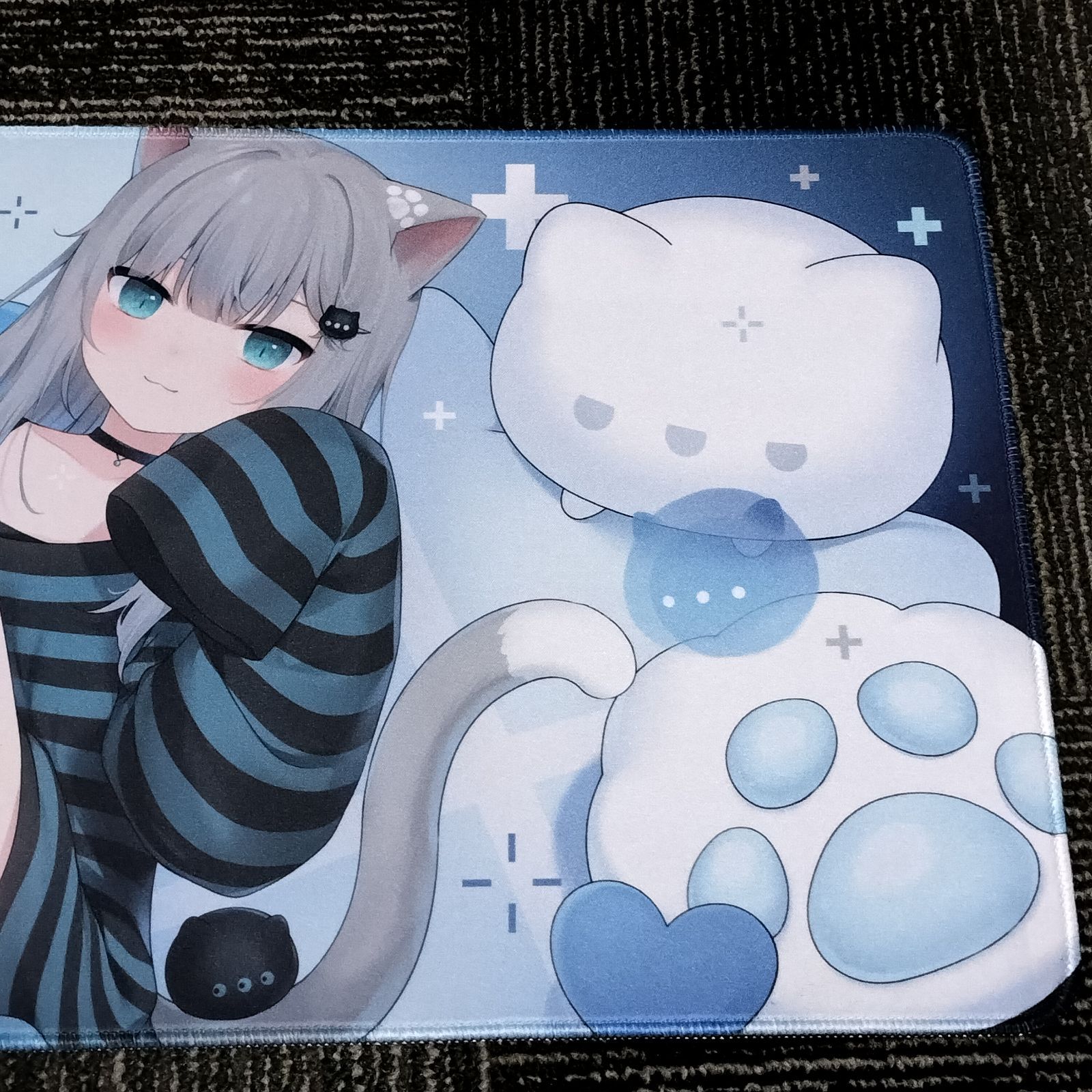 甘城なつき 公式 マウスパッド デスクマット nachoneko - メルカリ