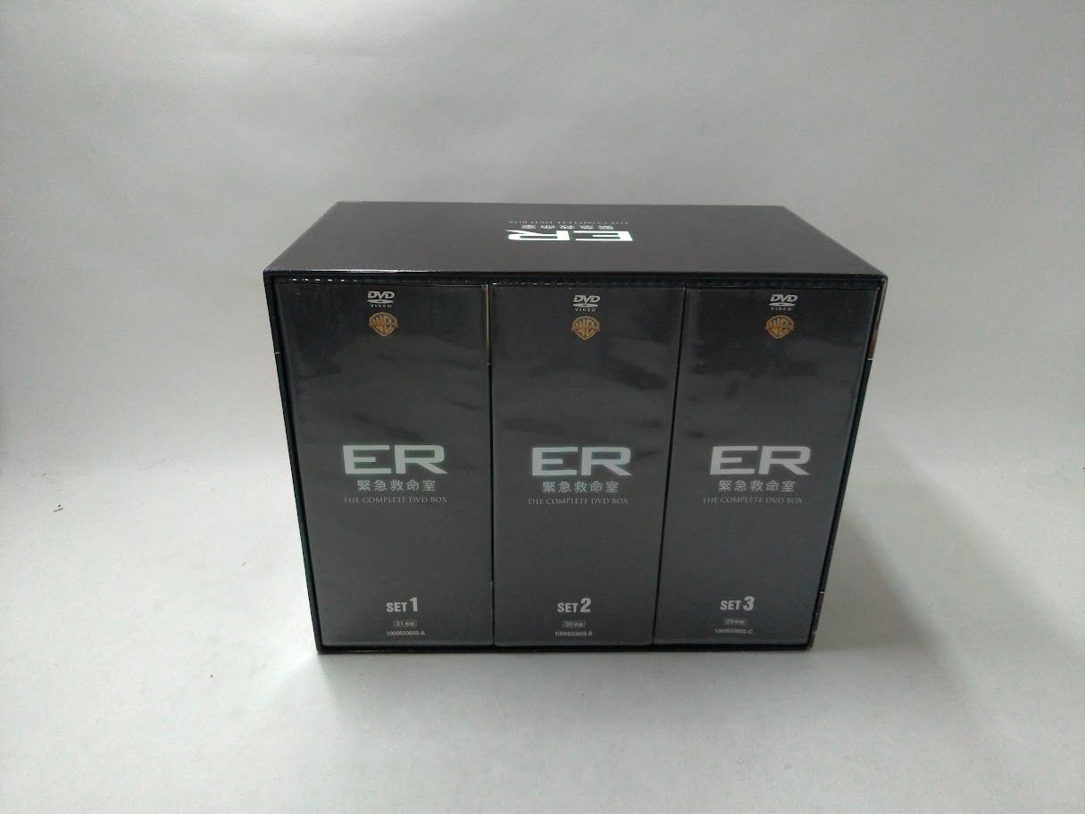 ER 緊急救命室 THE COMPLETE DVD BOX 状態 非良