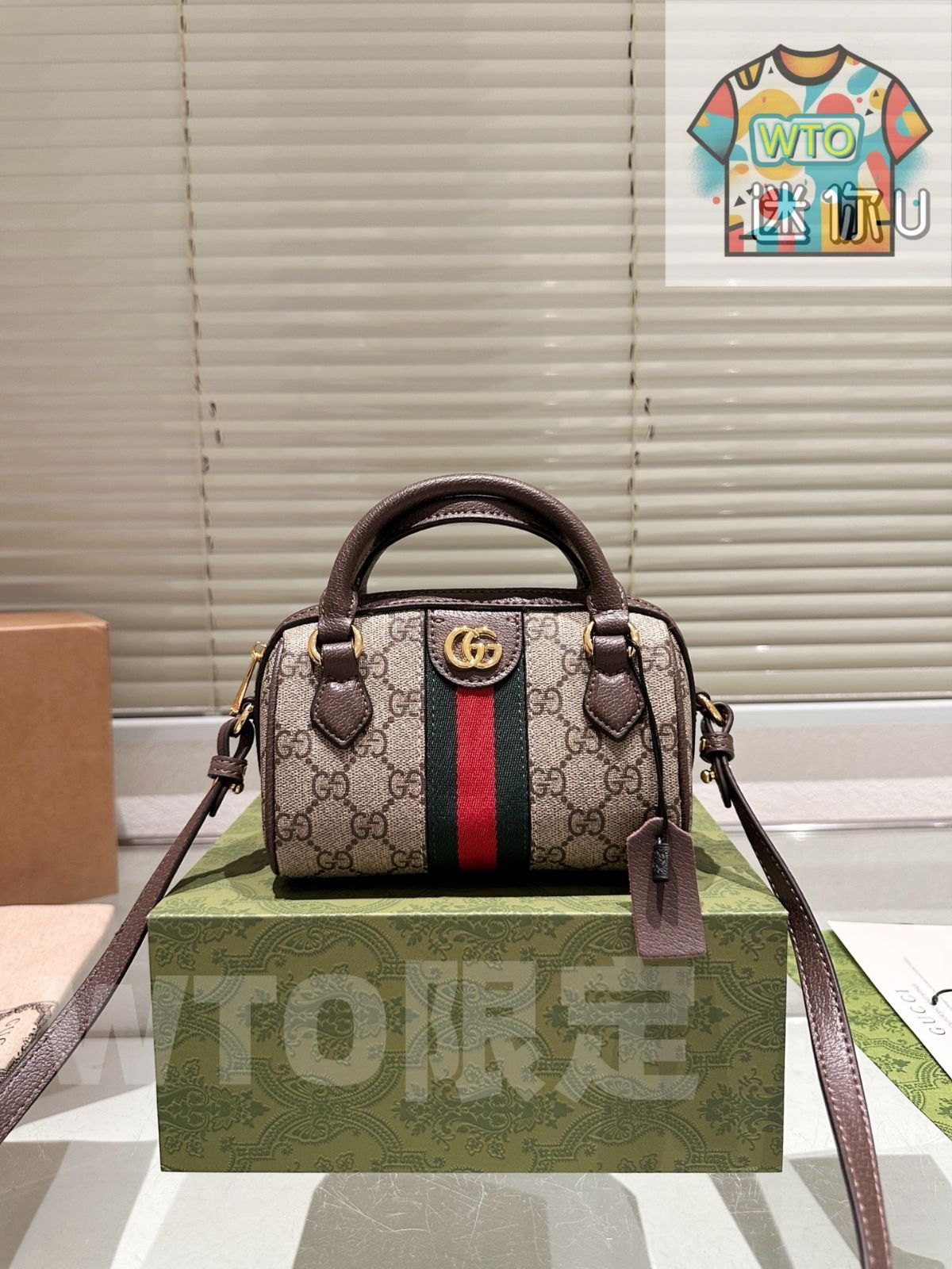 今日WTO】Gucci ボストン ピローバッグ 最新シリーズ 送料無料