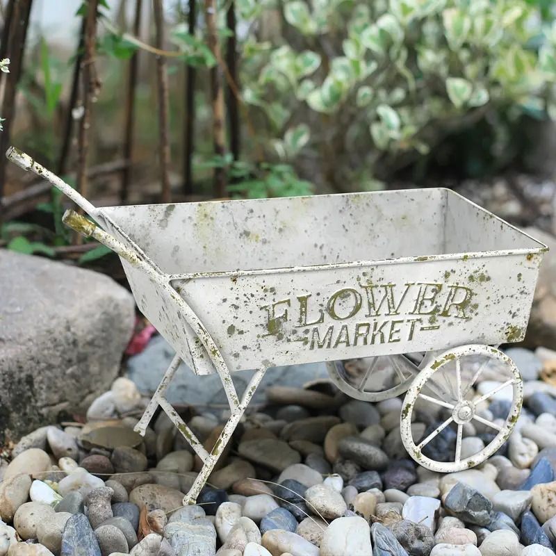 アンティークワゴン オブジェ 置物 インテリア ワゴン 引取り限定！