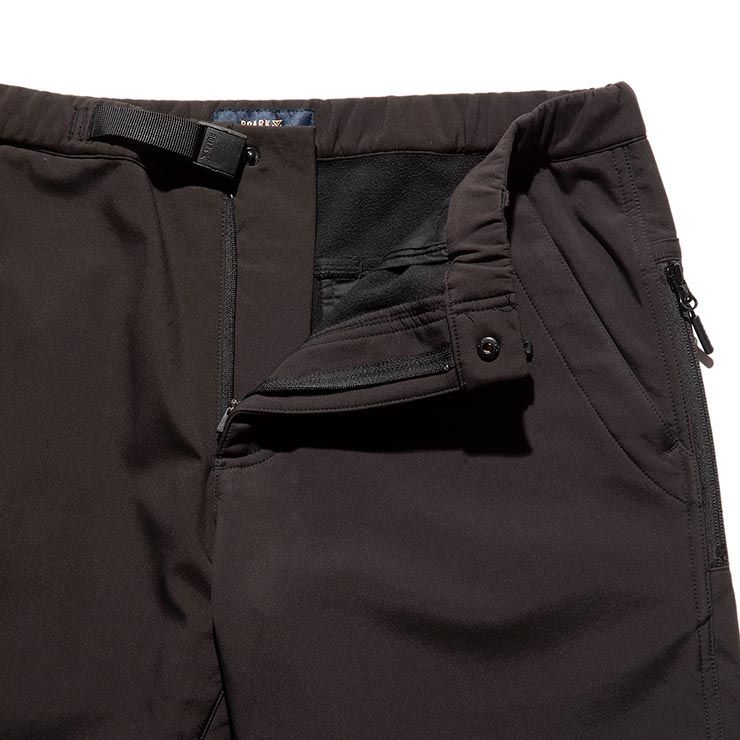 パンツ ロームフリー THE ROARK REVIVAL ロアーク リバイバル TRAVELPANT ROAMFREE w/FLEECE STANDARD RPJ1071-BLK 日本代理店正規品