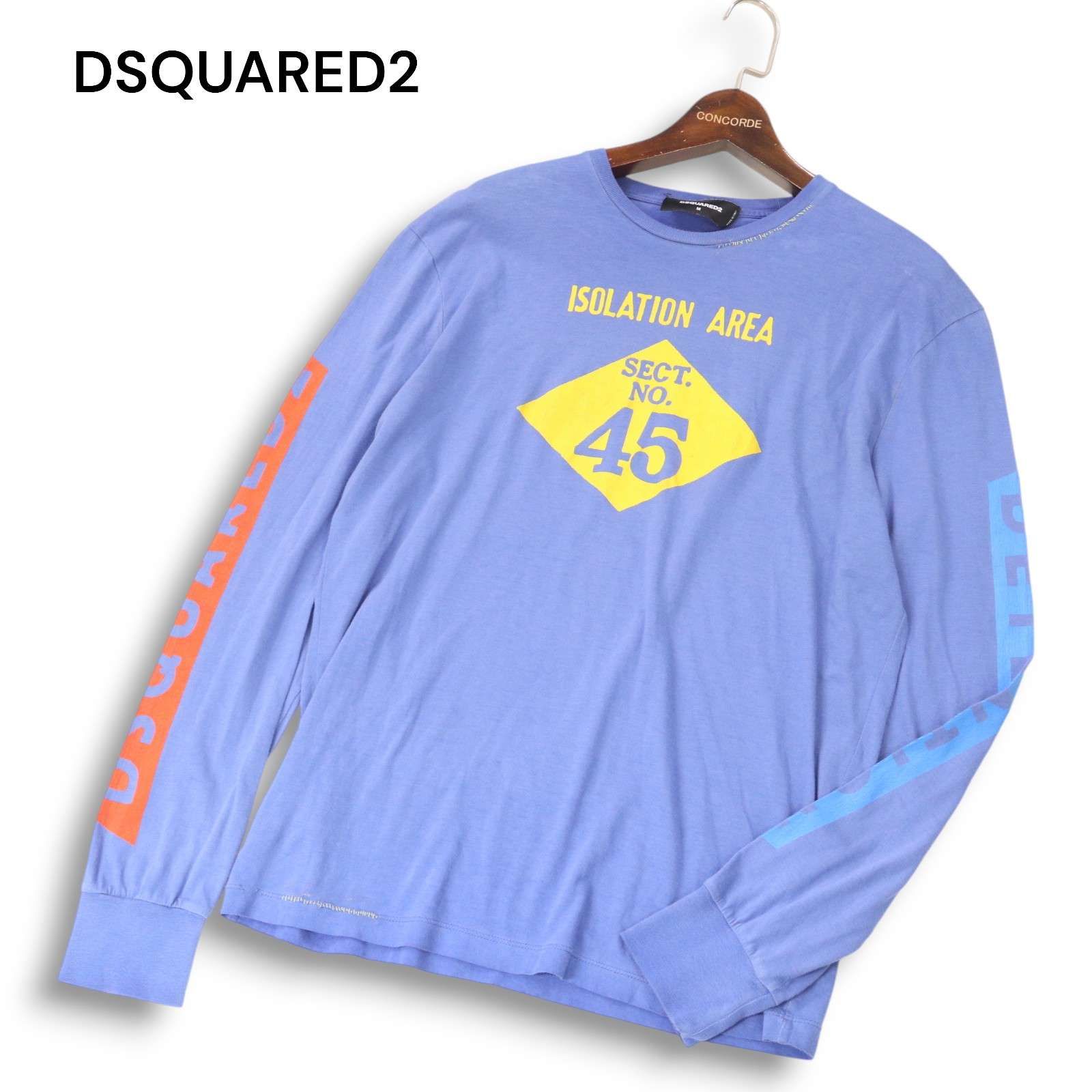 DSQUARED2 ディースクエアード Tシャツ 長袖 メンズ ロンT ロゴ