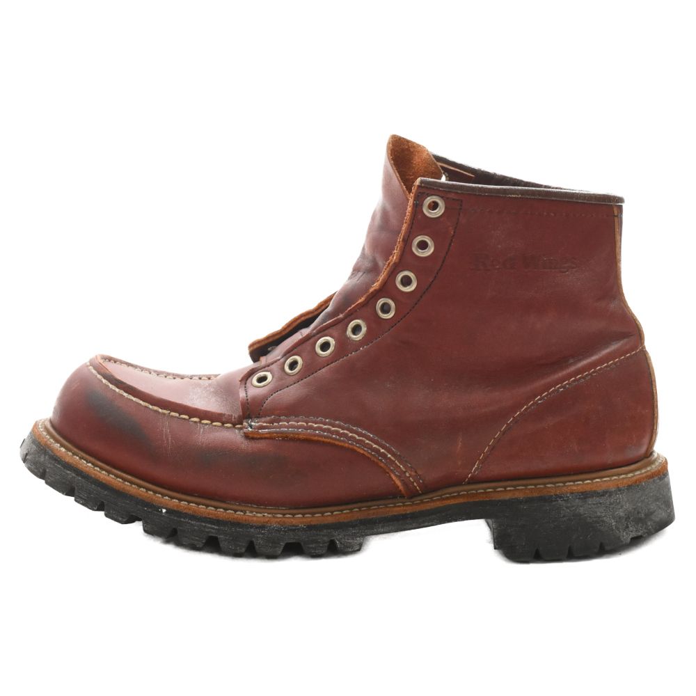 RED WING (レッド ウイング) 90S-00S Irish Setter アイリッシュセッター クラシックモックトゥ ビブラムソール ブラウン  US10.5/28.5cm 59381 - メルカリ