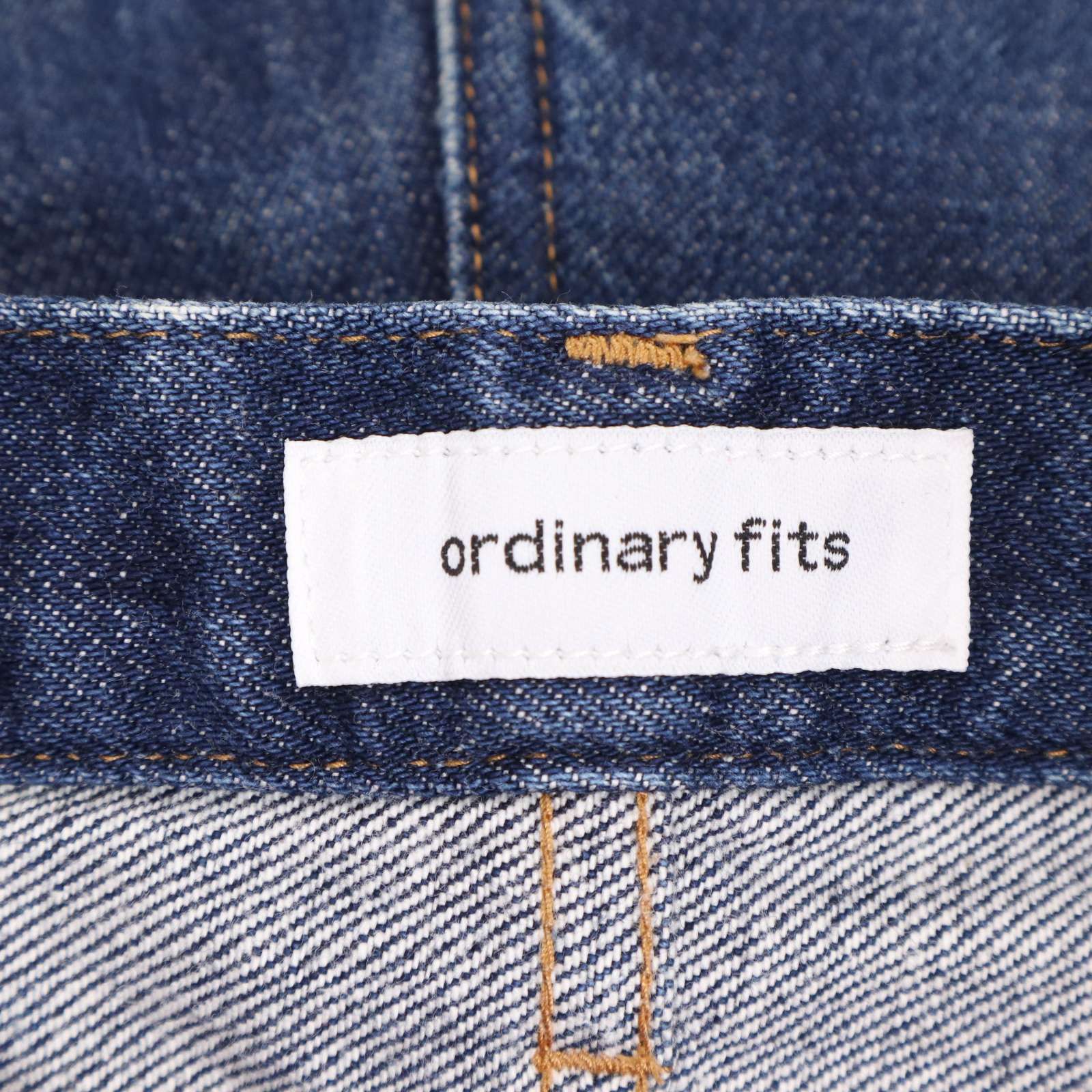 Ordinary fits オーディナリーフィッツ 通年 スリム ストレート デニム