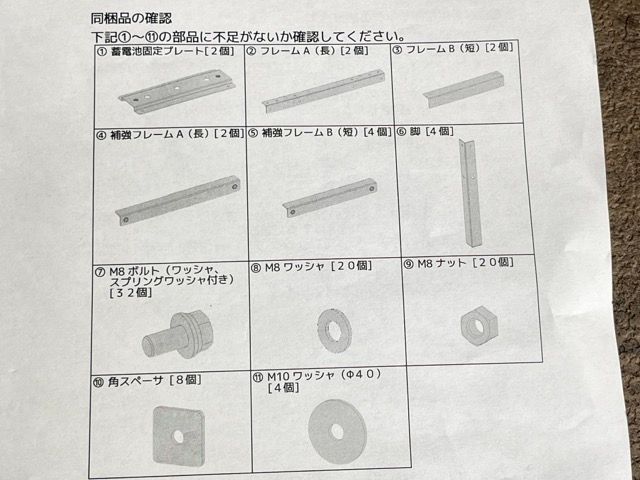 蓄電池外用増設ラック 【未使用品】nichicon ニチコン ES-T3H4 トライ