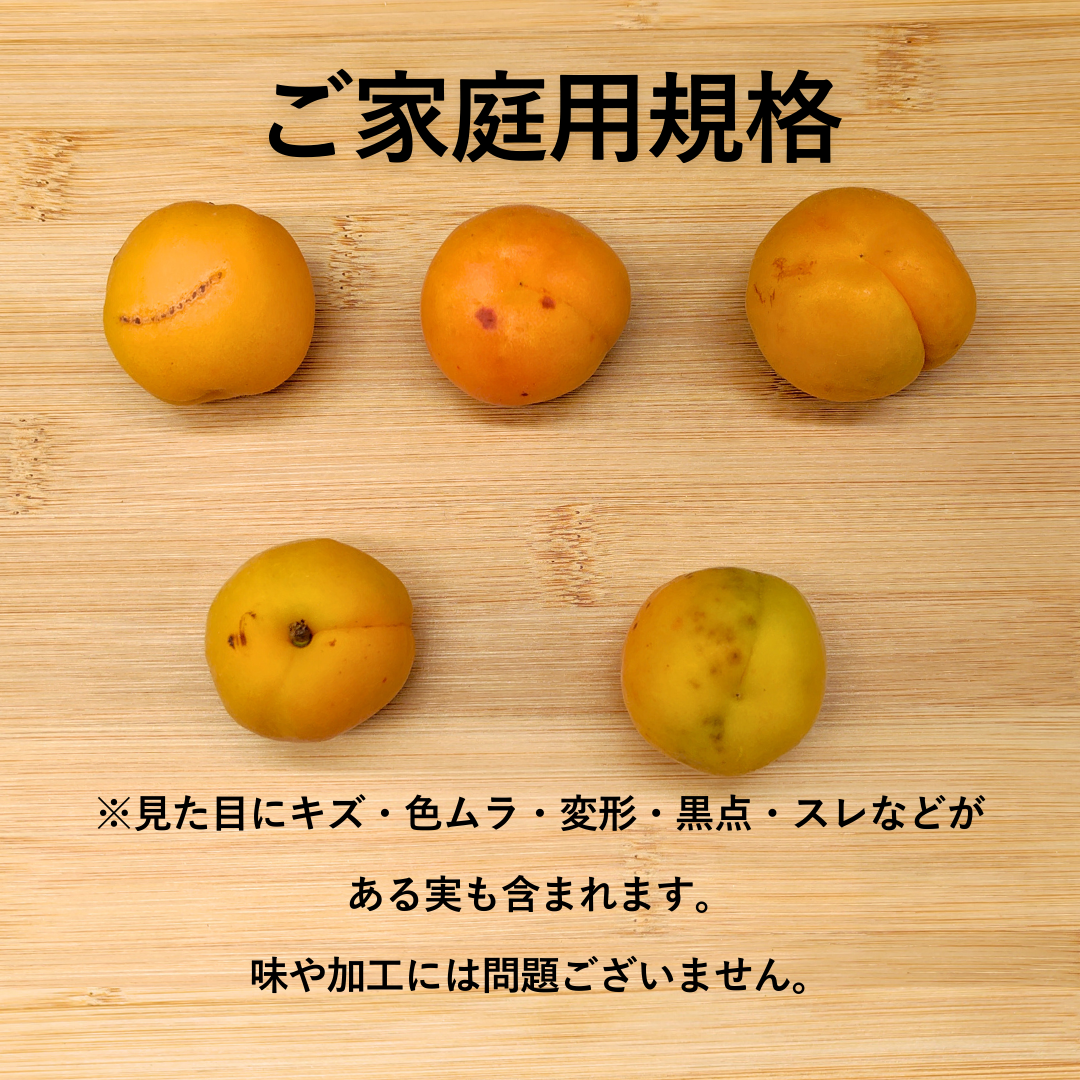 小玉あんず～杏シロップ・杏酒用～【内容量】約1.8kg【配送方法】クール配送【サイズ】L以下【品目】杏（あんず）【品種】当店お任せ【産地】長野県【規格】ご家庭用A品B品混合【詰め方】バラ詰め【配送までの日数】1～4日
