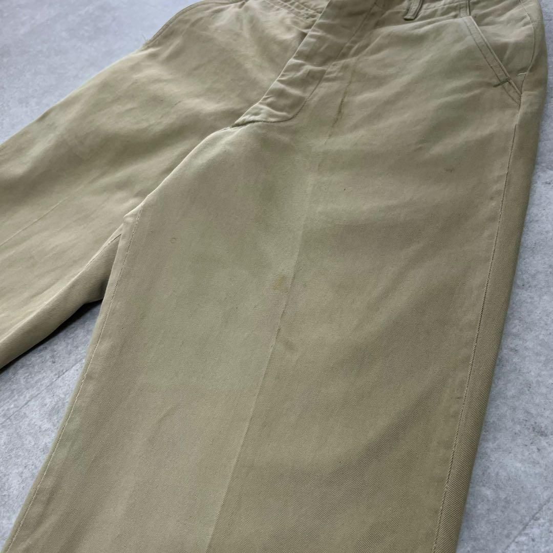 希少 アメリカ軍 チノパン 45カーキ khaki 実物 ビンテージ