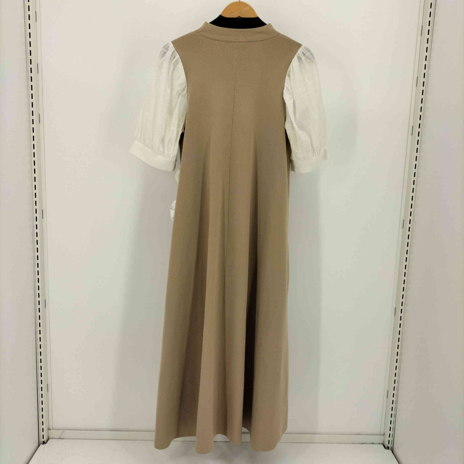 エヌナチュラルビューティーベーシック N.NATURAL BEAUTY BASIC 21SS ボリュームパフニットワンピース レディース JPN：M  - メルカリ