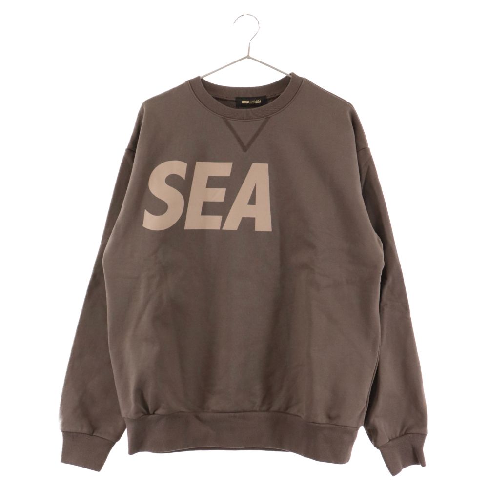 WIND AND SEA (ウィンダンシー) 22AW SEA Crew Neck Charcoal-Taupe 