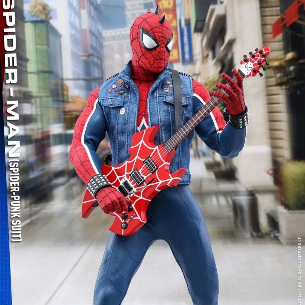 ホットトイズ ビデオゲーム マスターピース Marvel s Spider-Man 1|6スケールフィギュア スパイダーマン スパイダー パンク スーツ版