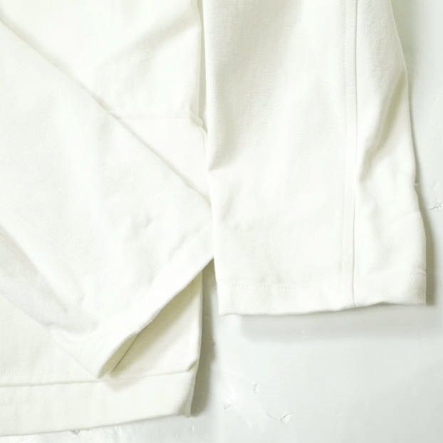 HEUGN ユーゲン 22SS 日本製 HUNT キャンバス ハンティングジャケット COAT 026 3 WHITE ジップアップブルゾン アウター【HEUGN】