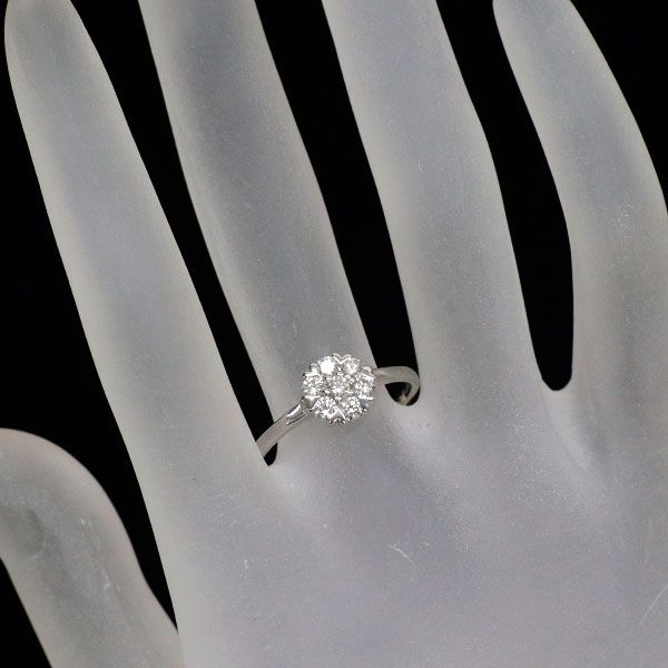 pt900ダイヤモンドリング0.50ct7号 楽天市場】Pt900 【0.50ct】アニバーサリー テン ダイヤモンド