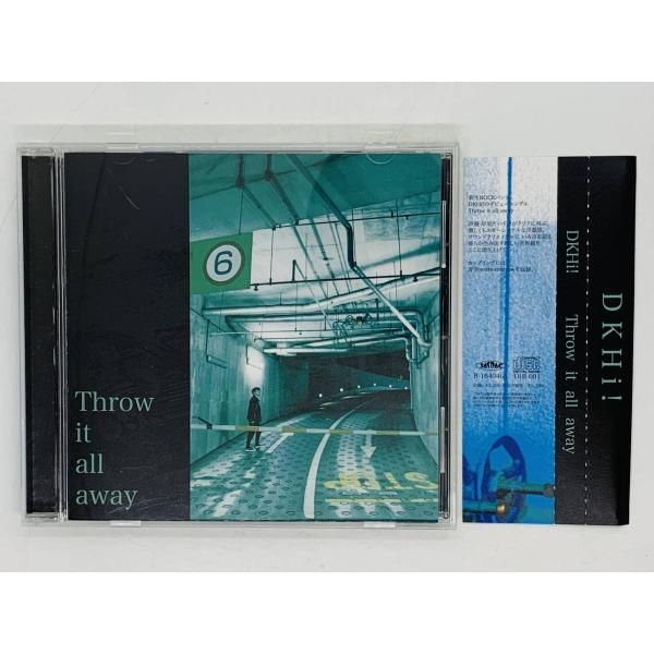 CD DKHi! デビューシングル『Throw it all away』 / 岸尾だいすけ / カップリング「青空Next Tomorrow」 /  帯付き アルバム T02 - メルカリ