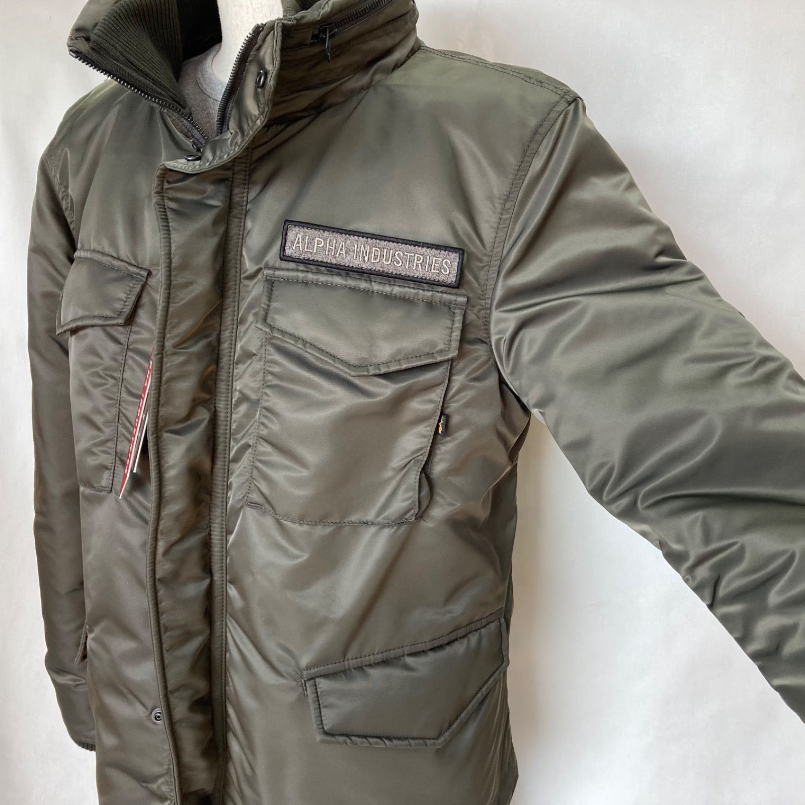 リブジャケット【ALPHA】M-65 TA1467-076 RP.GRAY L - メルカリ