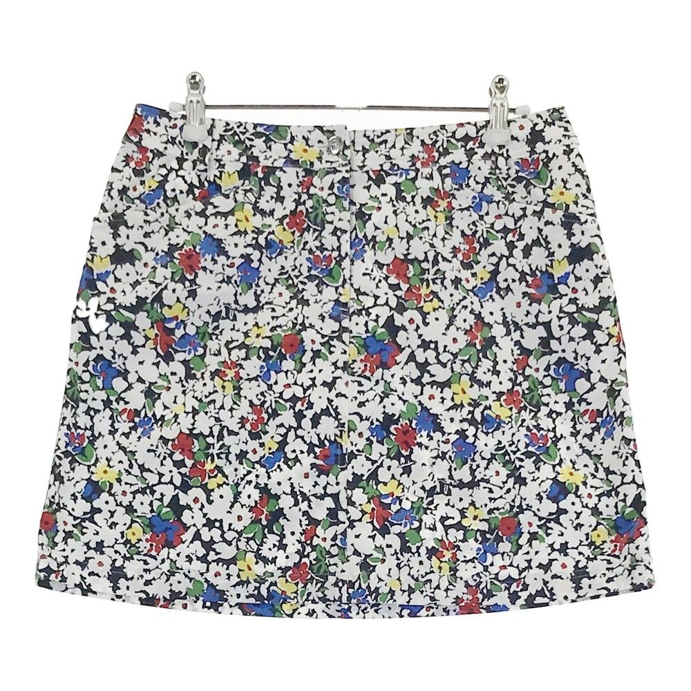 サイズ：38 ADABAT アダバット スカート 花柄 ブラック系