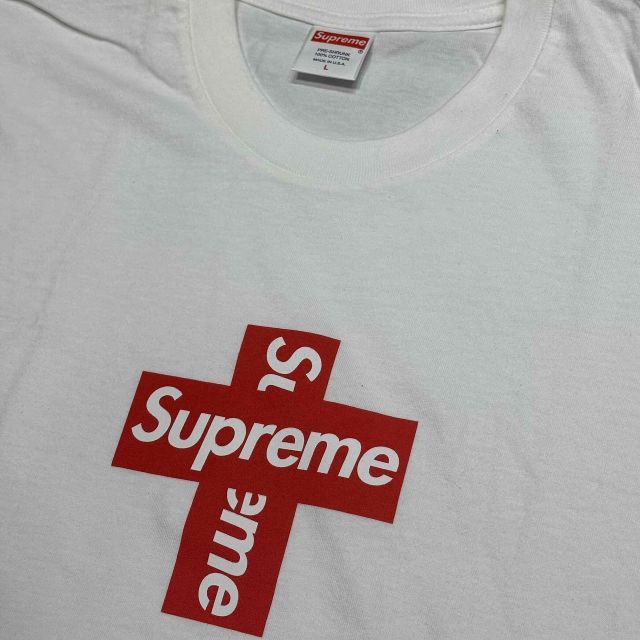 SUPREME 20AW Cross Box Logo Tee サイズL Supreme Cross Box Logo Tee Purple Men's - FW20 - US