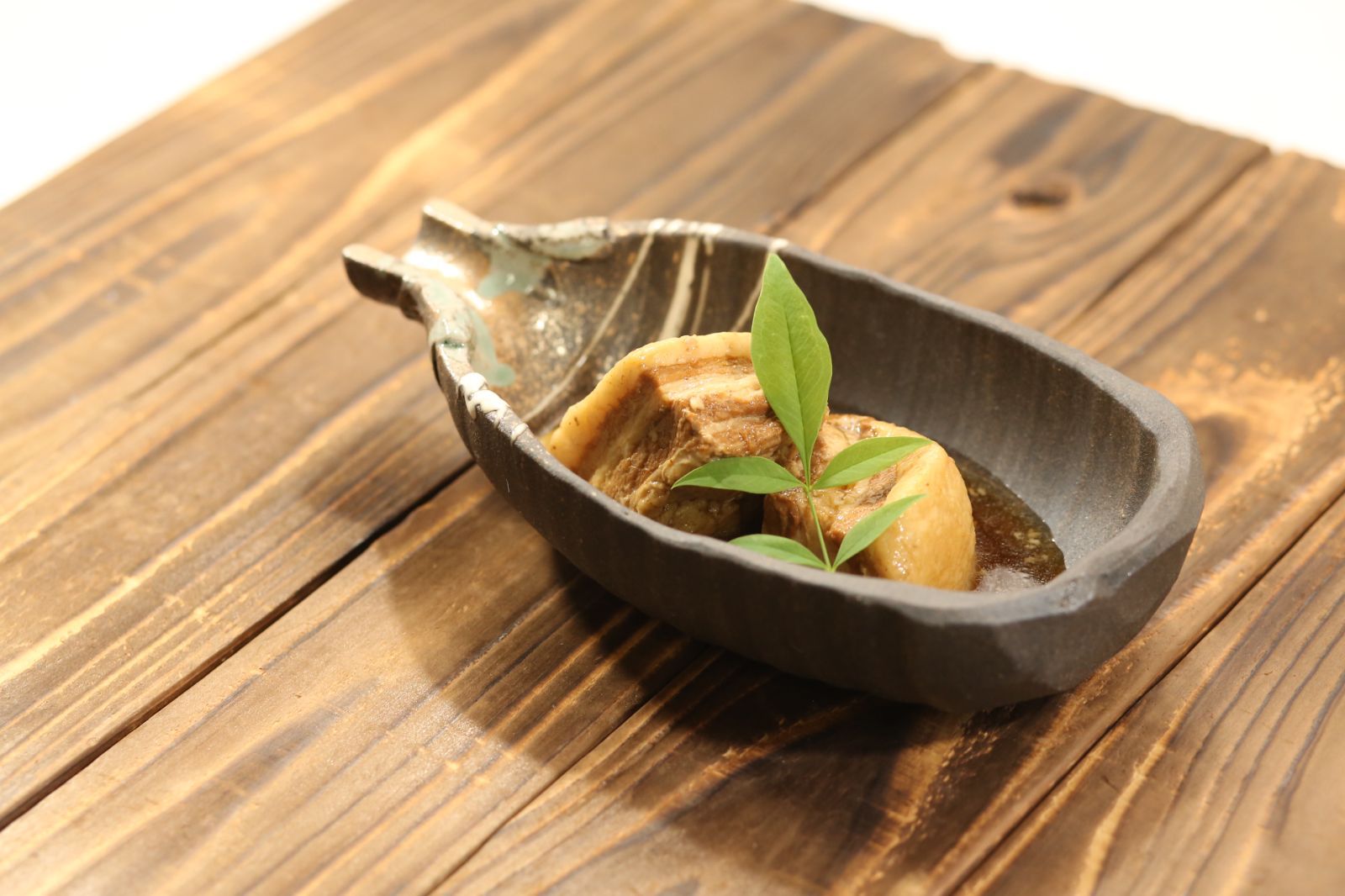 壺割鉢　白釉-8