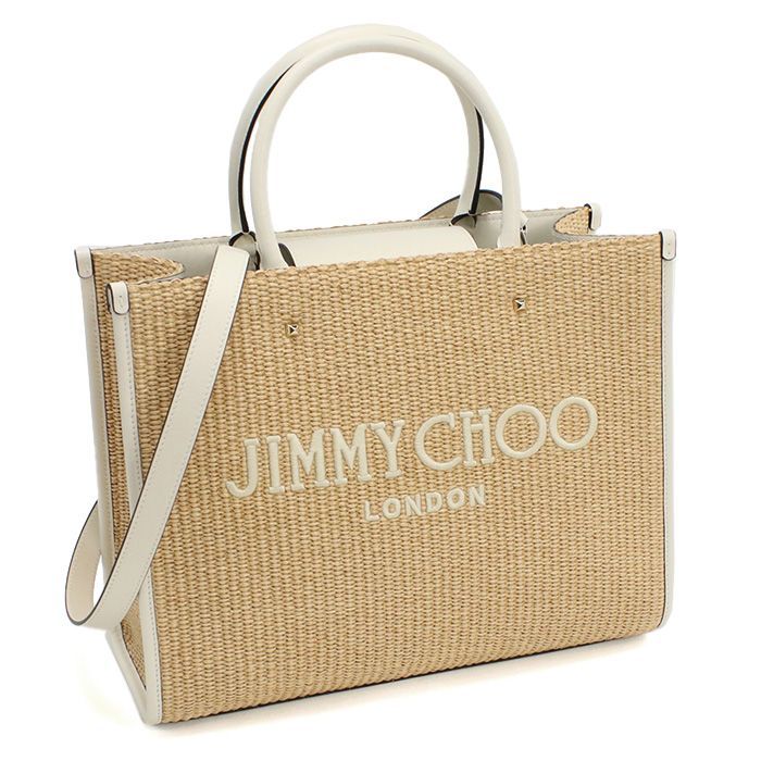 2382　ジミーチュウ　かごバッグ　新品未使用 Jimmy Choo ジミーチュウ カゴバッグ 2WAY ハンドバッグ