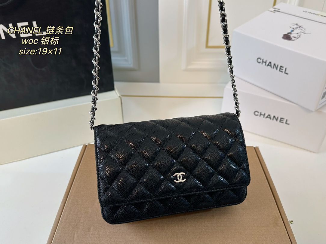 CHANELシャネルwocチェーンバッグ、ハンドバッグ、カメラバッグ
