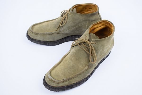 イタリア製 バリー|BALLY 本革ショートブーツ|チロリアンシューズ|24.5オリーブ◆17E118