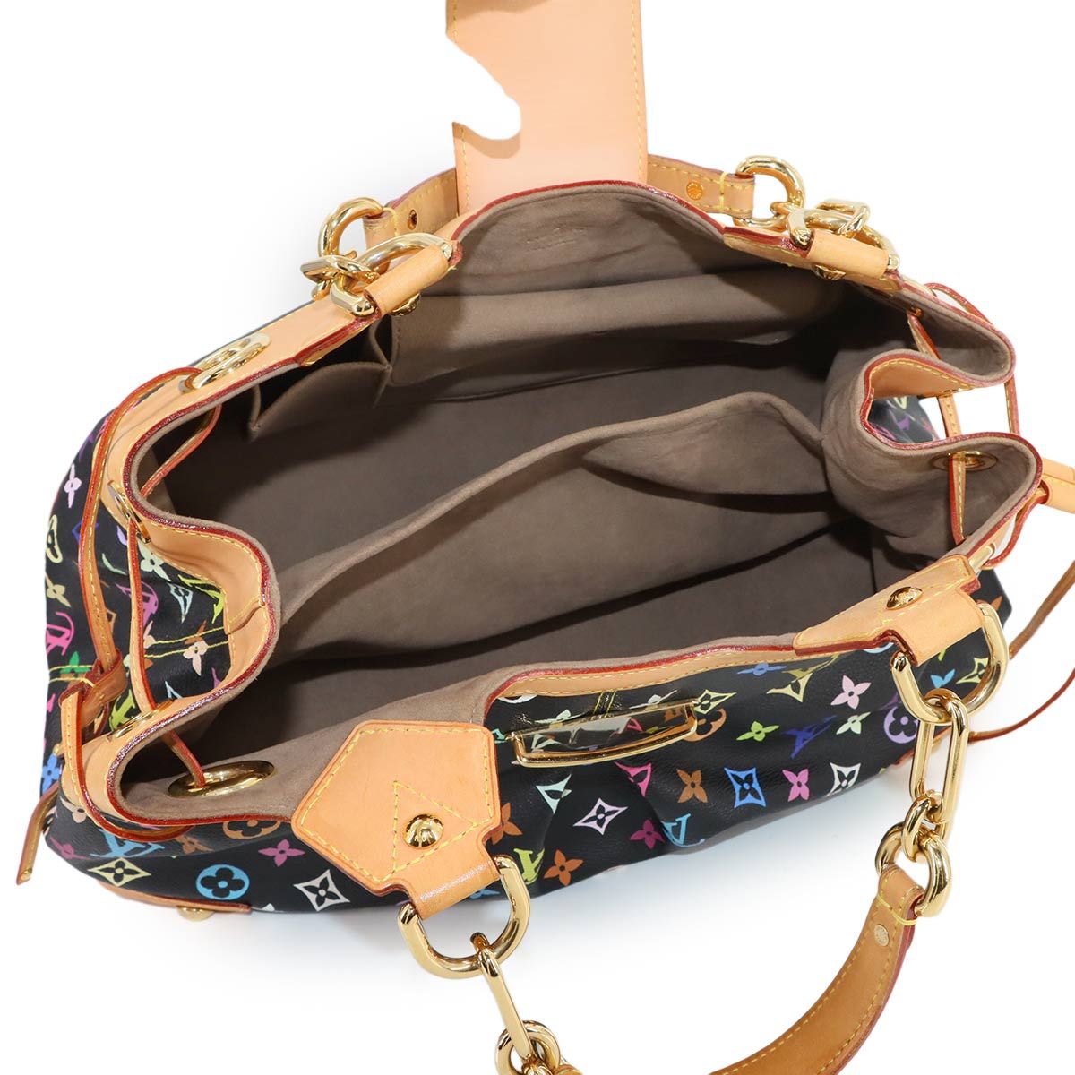 美品 ルイ ヴィトン LOUIS VUITTON モノグラム マルチカラー ウルスラ  
