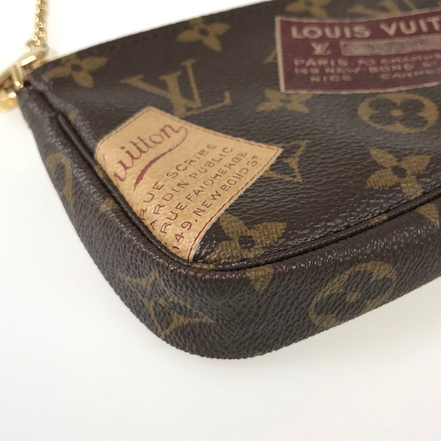 ルイ・ヴィトン LOUIS VUITTON モノグラム ラベルコレクション ミニ ポシェット アクセソワール M63798 PVC ポーチ  ssh【中古】 - メルカリ