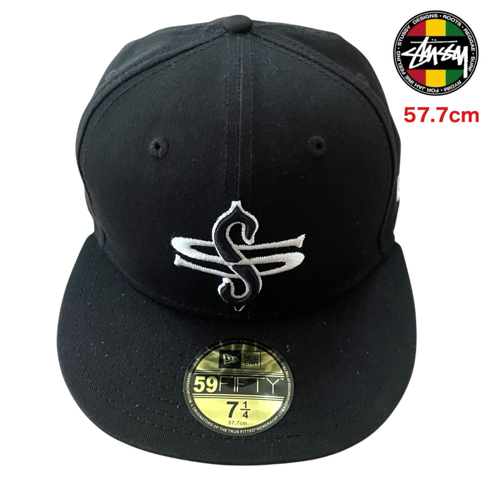 STUSSY Big League NEW ERA Fitted Cap 57.7cm - メルカリ