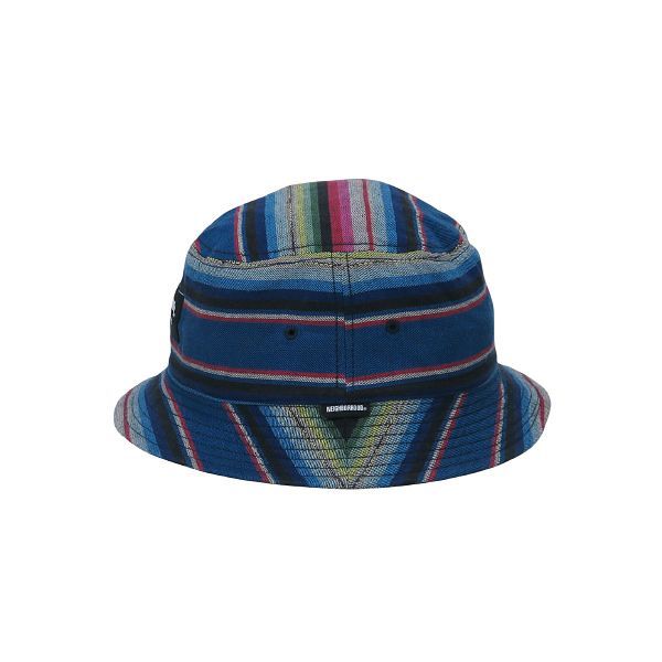 NEIGHBORHOOD ネイバーフッド 24SS MEXICAN BORDER BUCKET HAT 241YGNH-HT15 メキシカン ボーダー バケット ハット 帽子 サイズL sepk