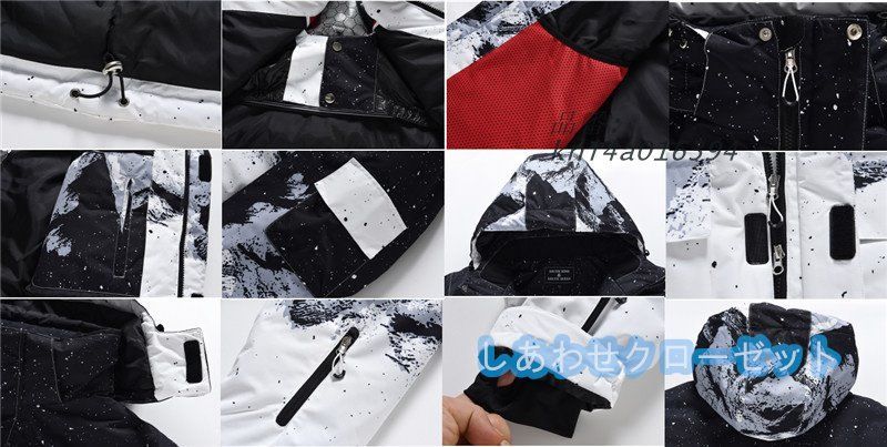 【最新作入荷】 スノーボードウェア 上下 スキーウェア 上下セット メンズ レディース パンツ 保温 撥水 男女兼用 雪遊び 防風 スノーウェア スノボウェア ジャケット kni4a016394