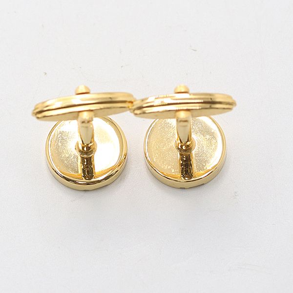 箱付 良品 ダンヒル ネクタイピン カフスセット ゴールドカラー