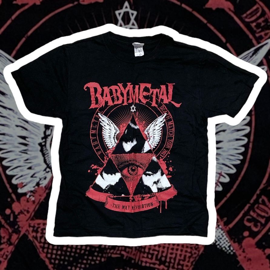 詰替え BABYMETAL 五月革命 TEE サイズＬ - crumiller.com